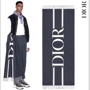 Brand New Dior signature Shawl/blanket